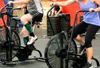 bicicleta air bike